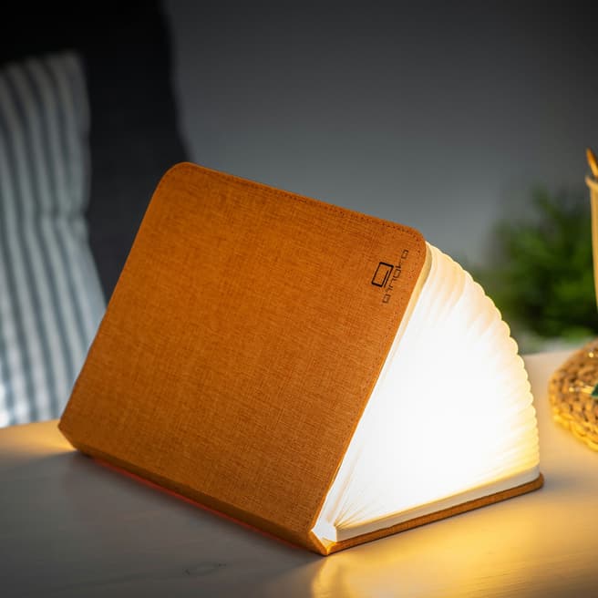 Gingko Large Smart Book Light, Harmony Orange