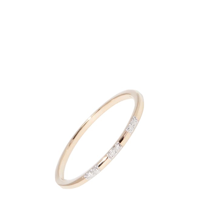 Diamond And Co Gold " Forever" Ring