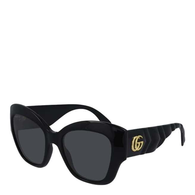 Gucci Women's Black Gucci Sunglasses 53mm