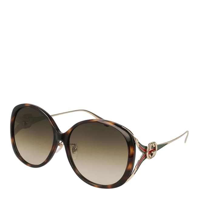 Gucci Women's Brown Gucci Sunglasses 60mm