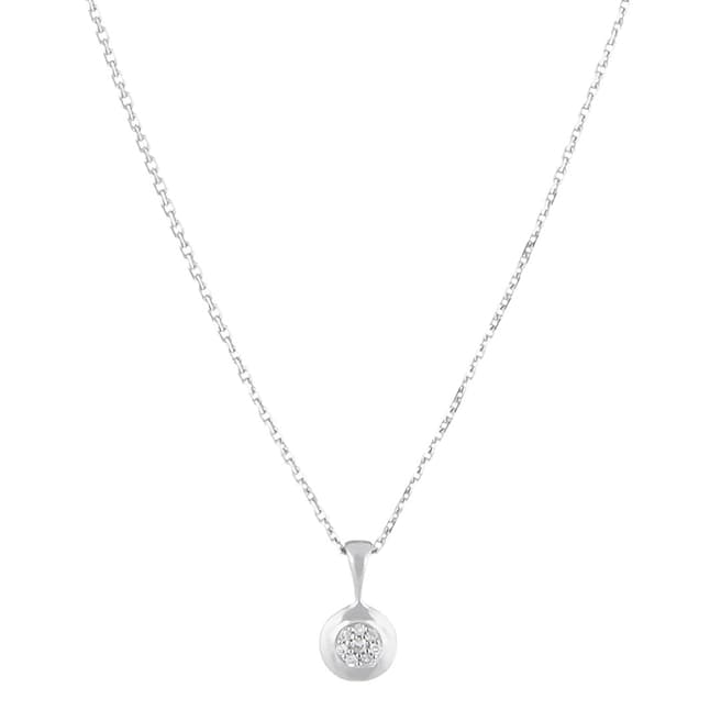 Diamond And Co Silver Bomb Pendant Necklace