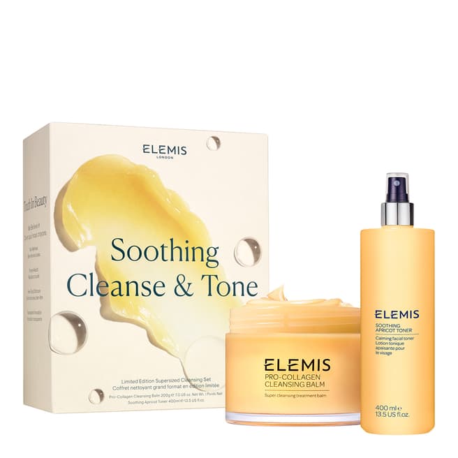 Elemis Soothing Cleanse & Tone Supersized Duo (Worth £138)
