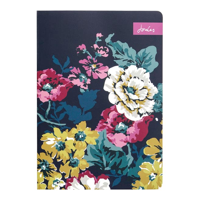 Joules Cambridge Floral Set of 2 A5 Notebooks