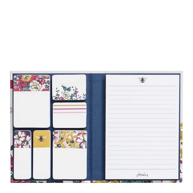 Joules Cambridge Floral List Pad & Sticky Notes