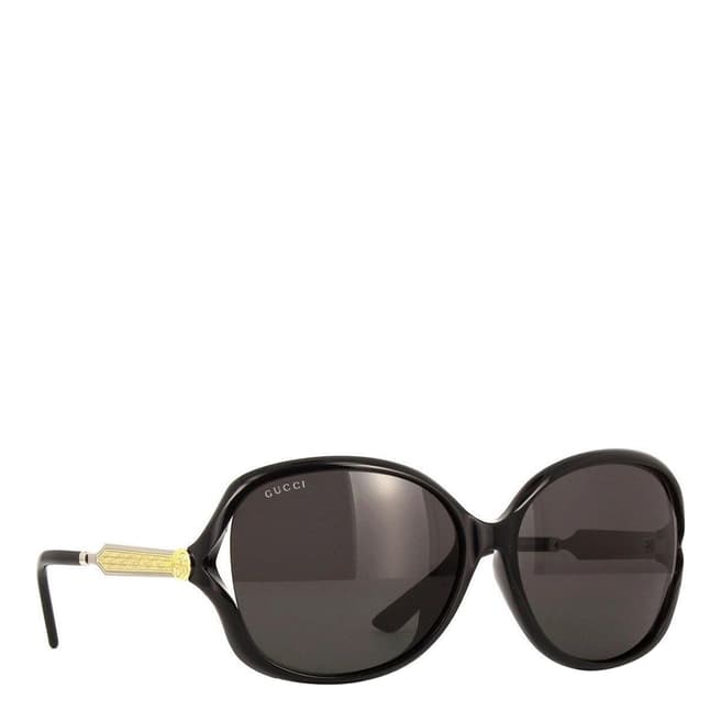 Gucci Women's Black/Grey Gucci Sunglasses 62mm