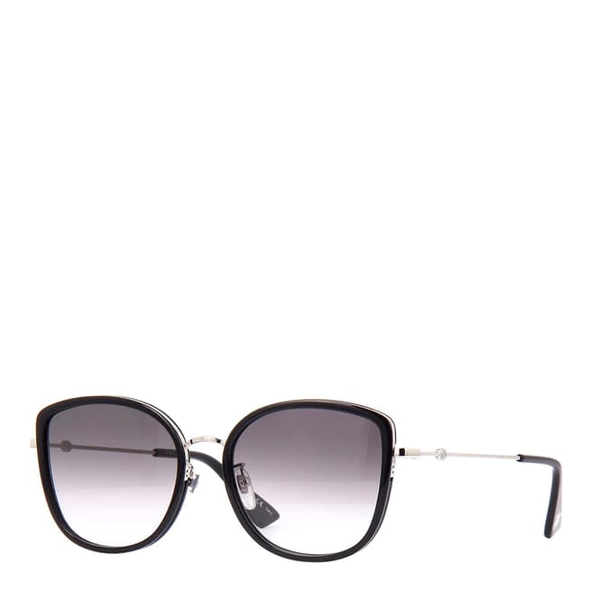 Gucci Women's Silver/Grey Gucci Sunglasses 56mm