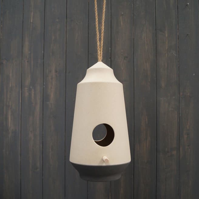 The Satchville Gift Company Earthy Natural Bamboo Birdhouse