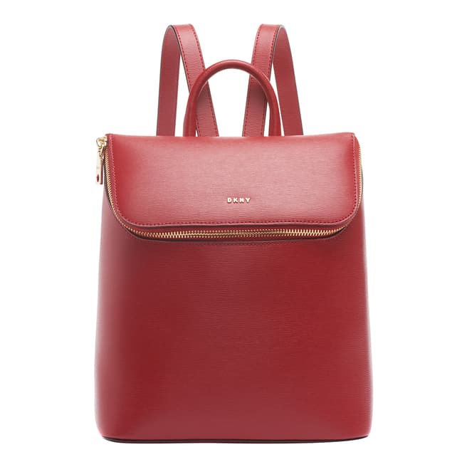 DKNY Bright Red Bryant Backpack
