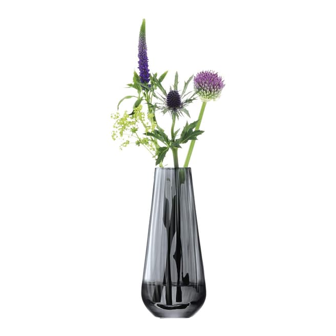 LSA Sheer Zinc Vase, 18cm