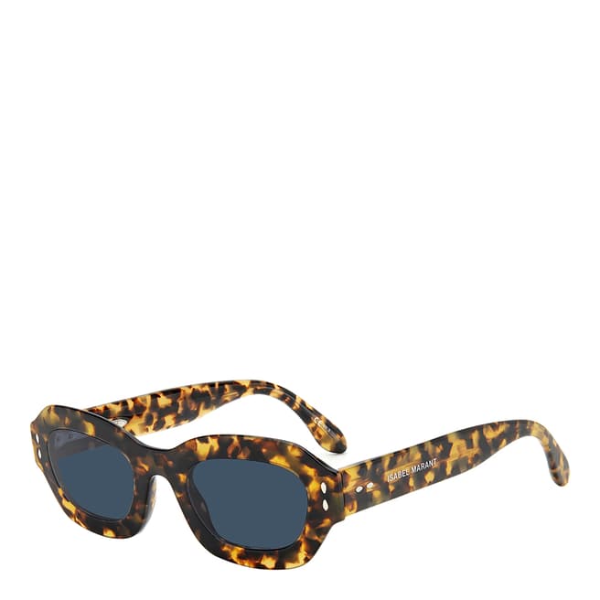 Isabel Marant Yellow Havana Octagonal Sunglasses