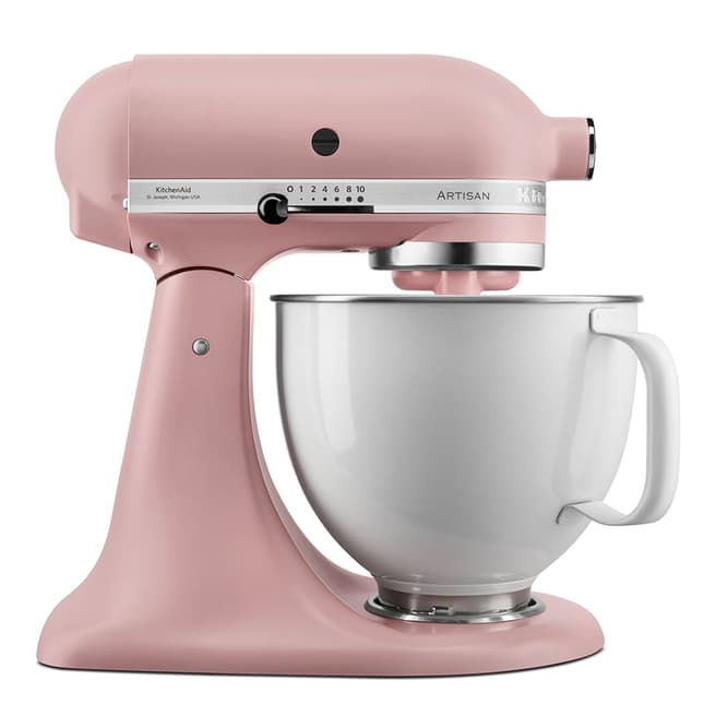 KitchenAid SAVE £175 Dried Rose 175 Stand Mixer with White Bowl, 4.8L