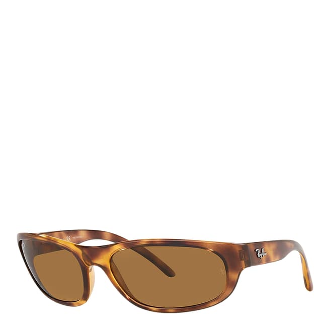 Ray-Ban Men's Havana/Brown Polarized Ray-Ban Sunglasses 60mm