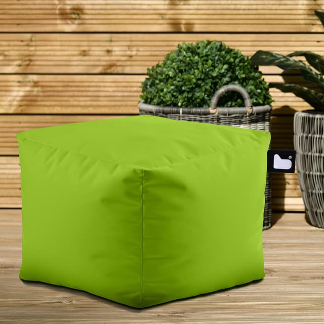 Extreme Lounging B-Box Outdoor Beanbag in Lime