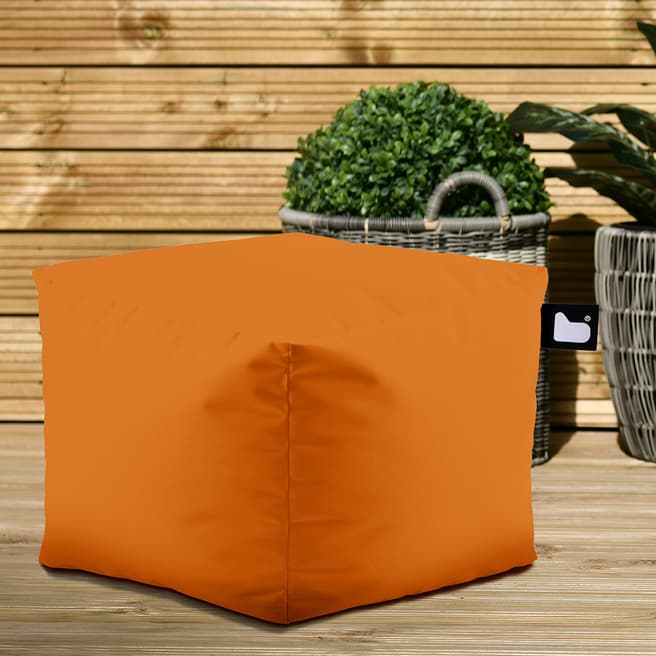 Extreme Lounging B-Box Outdoor Beanbag in Orange