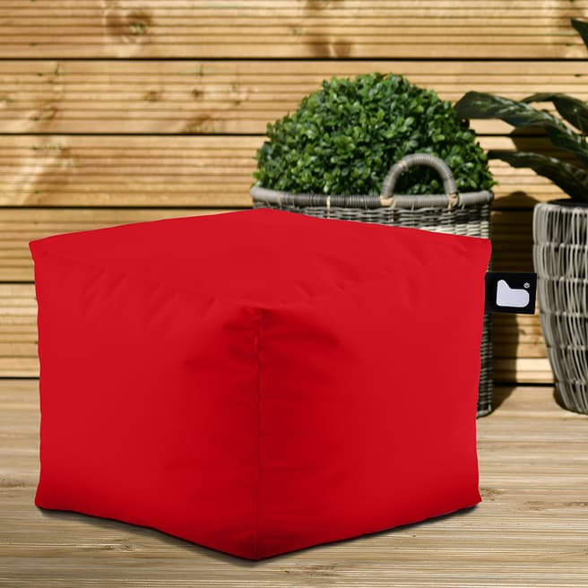 Extreme Lounging B-Box Outdoor Beanbag in Red