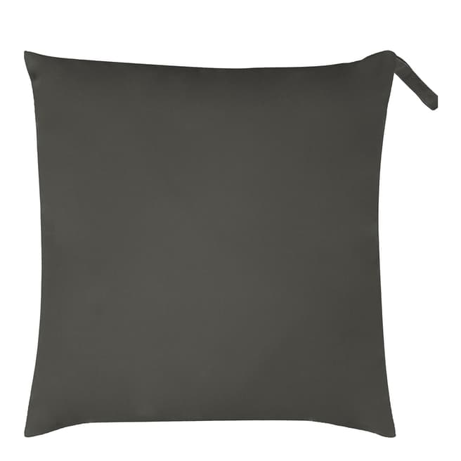 Paoletti Plain 70x70cm Outdoor Floor Cushion, Grey