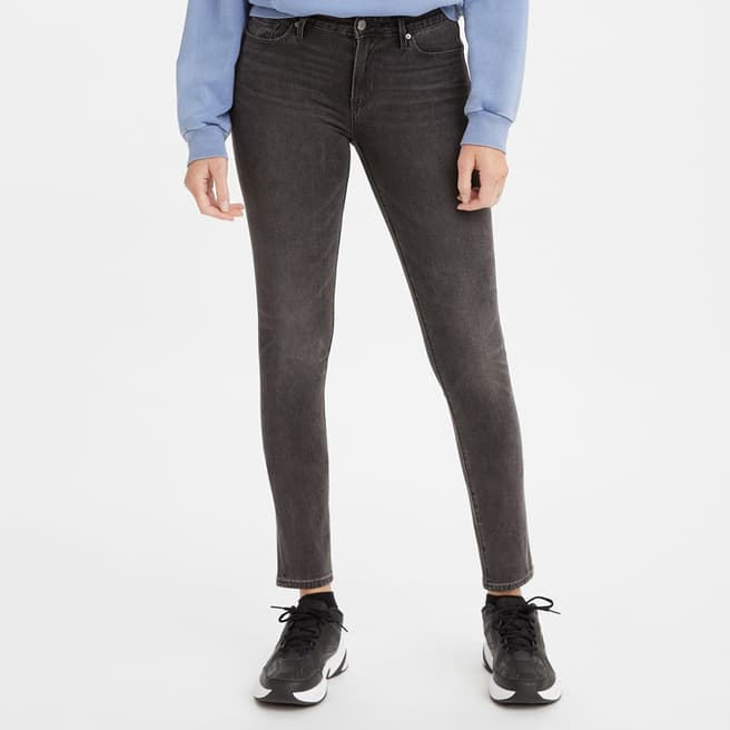 Levi's Washed Black 711™ Stretch Skinny Jeans