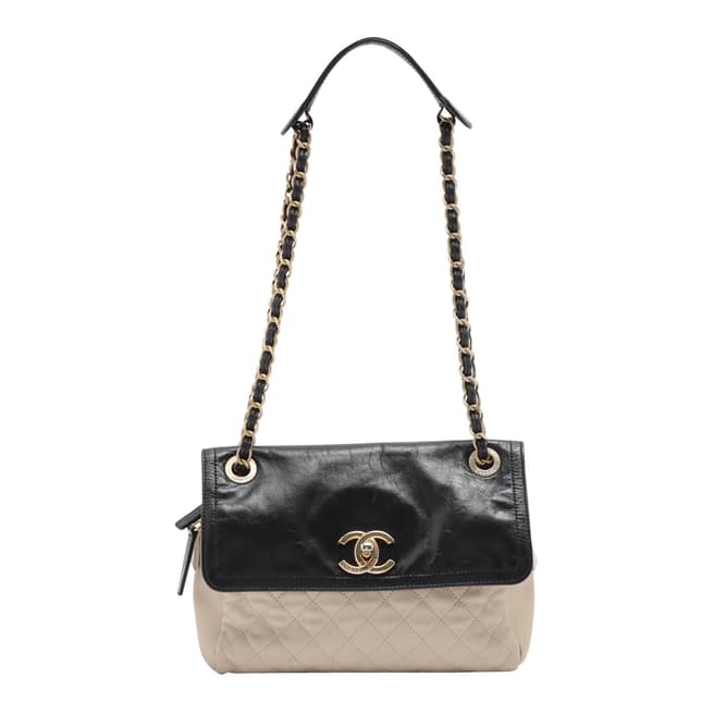 Vintage Chanel Black Multi Flap Bag shoulder bag