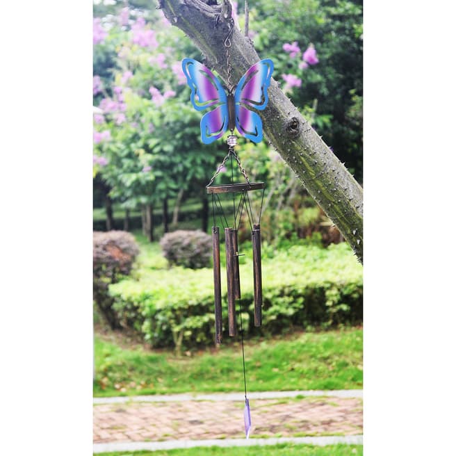 Marissa’s Gifts Butterfly Windchime, 77cm
