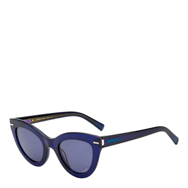 Missoni Blue 0047 Cat Eye Sunglasses