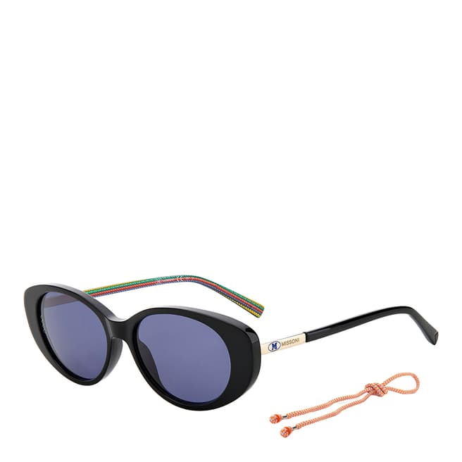 Missoni Black 0047 Round Sunglasses