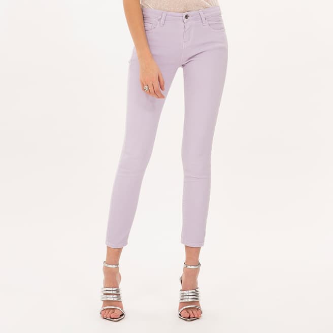 IRO Lilac Jarodcla Stretch Skinny Jeans