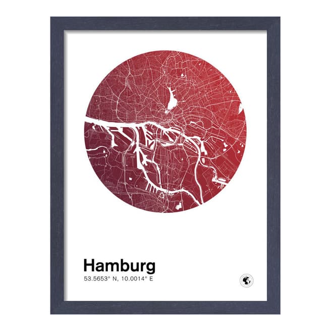 Paragon Prints Hamburg 35.5x28cm Framed Print