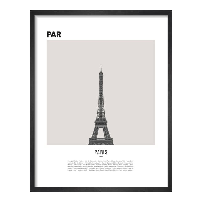 Paragon Prints Paris II 28x36cm Framed Print