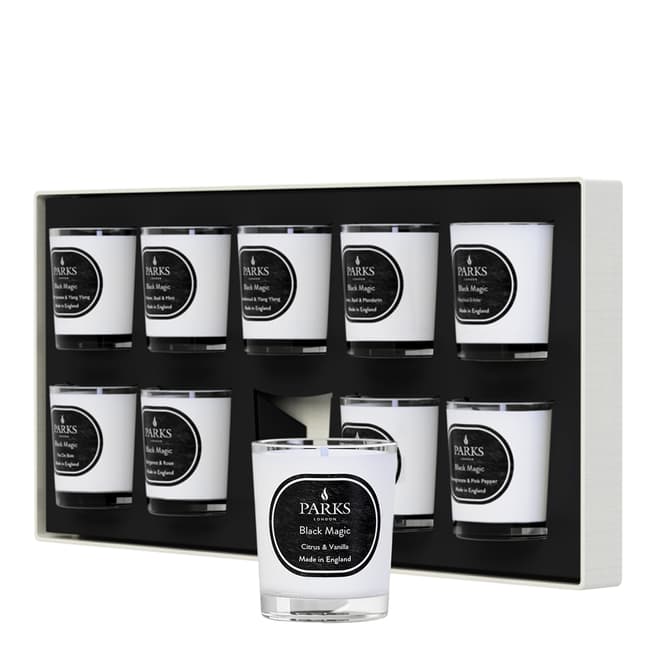 Parks London Black Magic Set of 10 Mini Fragrances