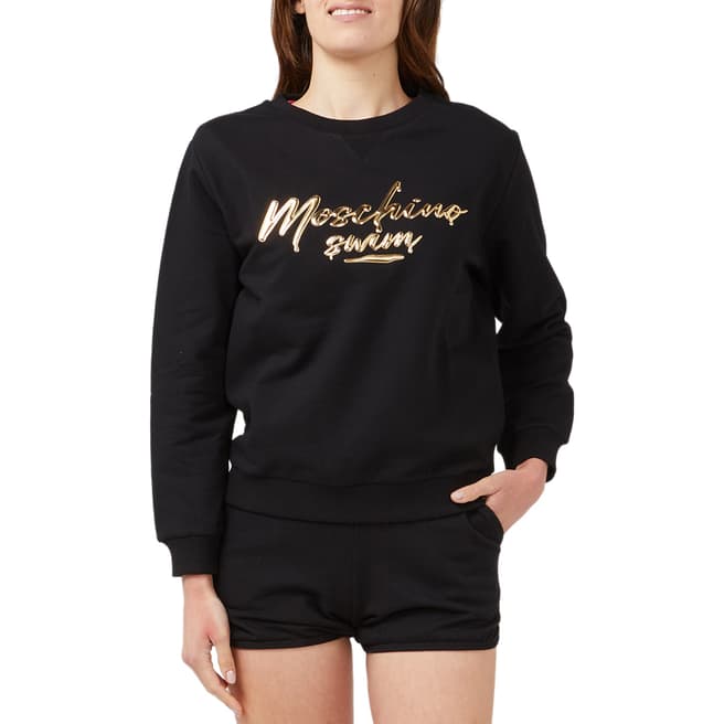 Moschino Black Gold Sweatshirt