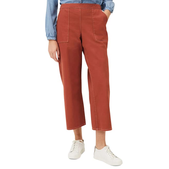 Phase Eight Red Denim Nora Culottes