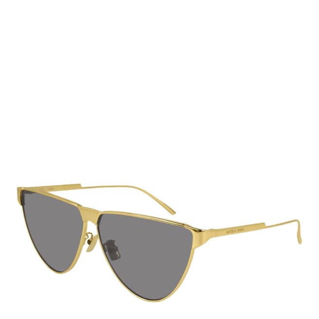 Bottega Veneta Women's Gold/Grey Bottega Veneta Sunglasses 62mm
