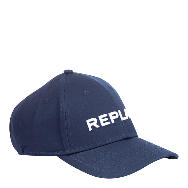 Replay Blue Classic Logo Cap