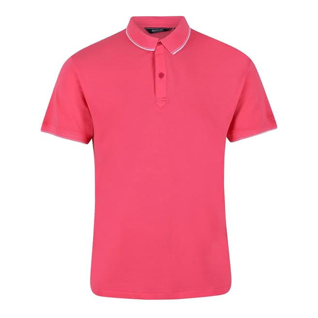 Regatta Pink Cotton Polo Shirt
