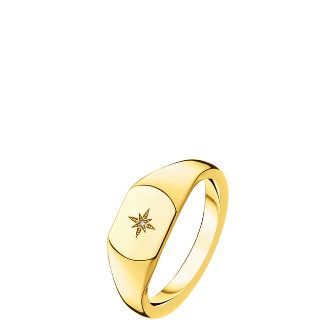 Thomas Sabo Gold Vintage Star Ring