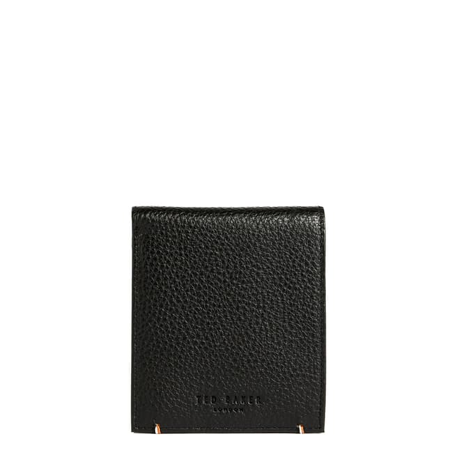Ted Baker Black Seagul Leather Coloured Bifold Wallet
