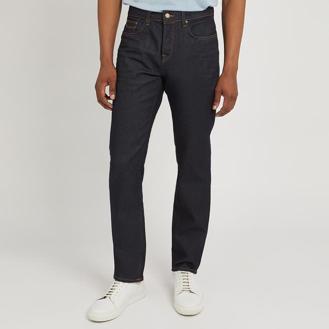Ted Baker Navy Shamar Straight Stretch Jeans