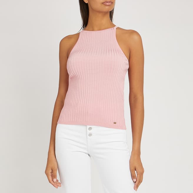 Ted Baker Pink Myshil Ribbed Cami Top
