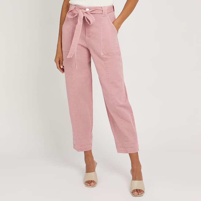 Ted Baker Pink Utility Straight Leg Jean