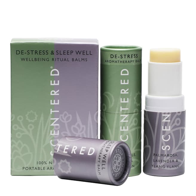Scentered Therapy Balm De-Stress & Sleep Well Duo