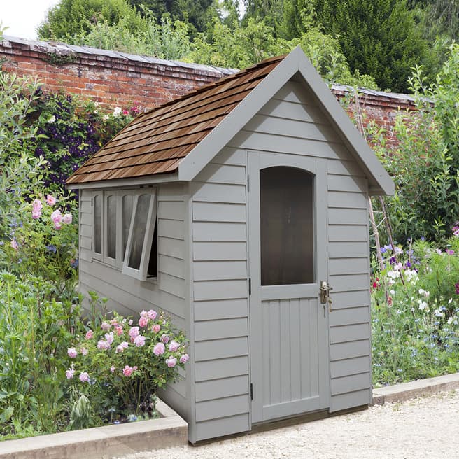 Forest Garden Save £1618 - 8x5 Retreat Shed, Grey