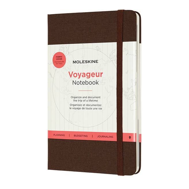 Moleskine Voyageur Travellers Notebook, Coffee Brown