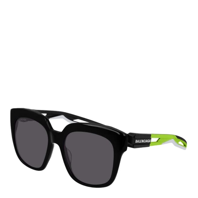 Balenciaga Unisex Black Balenciaga Sunglasses 54mm