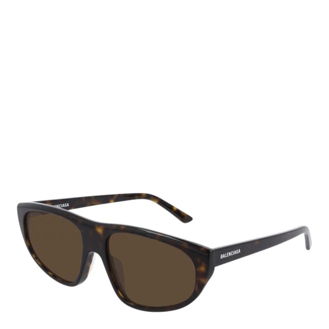 Balenciaga Unisex Brown Balenciaga Sunglasses 60mm