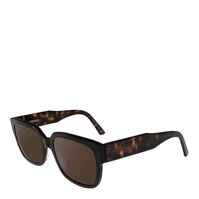 Balenciaga Unisex Brown Balenciaga Sunglasses 55mm