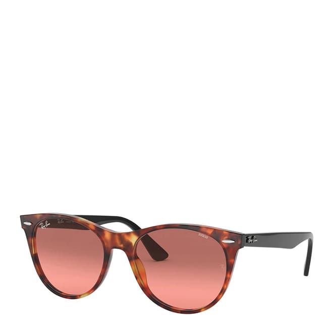 Ray-Ban Unisex Red Ray-Ban Sunglasses 55mm