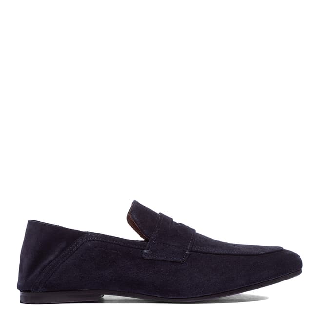 Oliver Sweeney Navy Suede Marinha Loafers