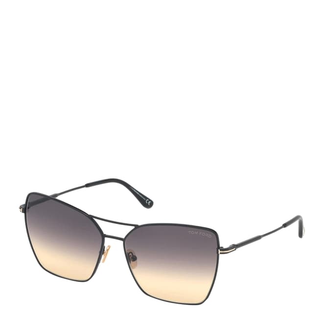 Tom Ford Women's Black/Brown Tom Ford Sunglasses 61mm
