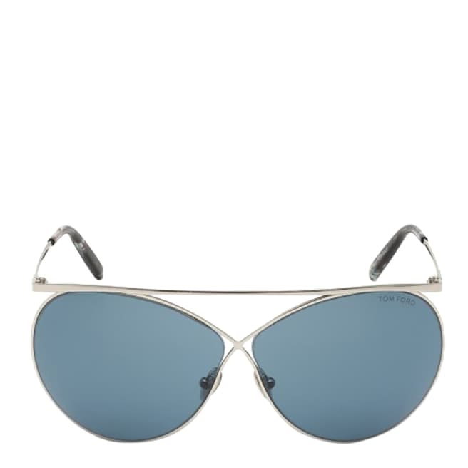 Tom Ford Women's Blue/Silver Tom Ford Sunglasses 67mm