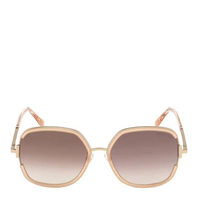 Tom Ford Women's Pink/Brown Tom Ford Sunglasses 61mm